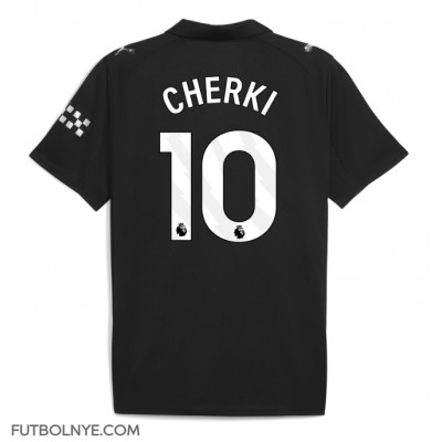 Camiseta Manchester City Rayan Cherki #10 Visitante Equipación 2025-26 manga corta Camiseta Manchester City Rayan Cherki #10 Visitante Equipación 2025-26 manga corta